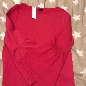 Fusia pink Ann Taylor top